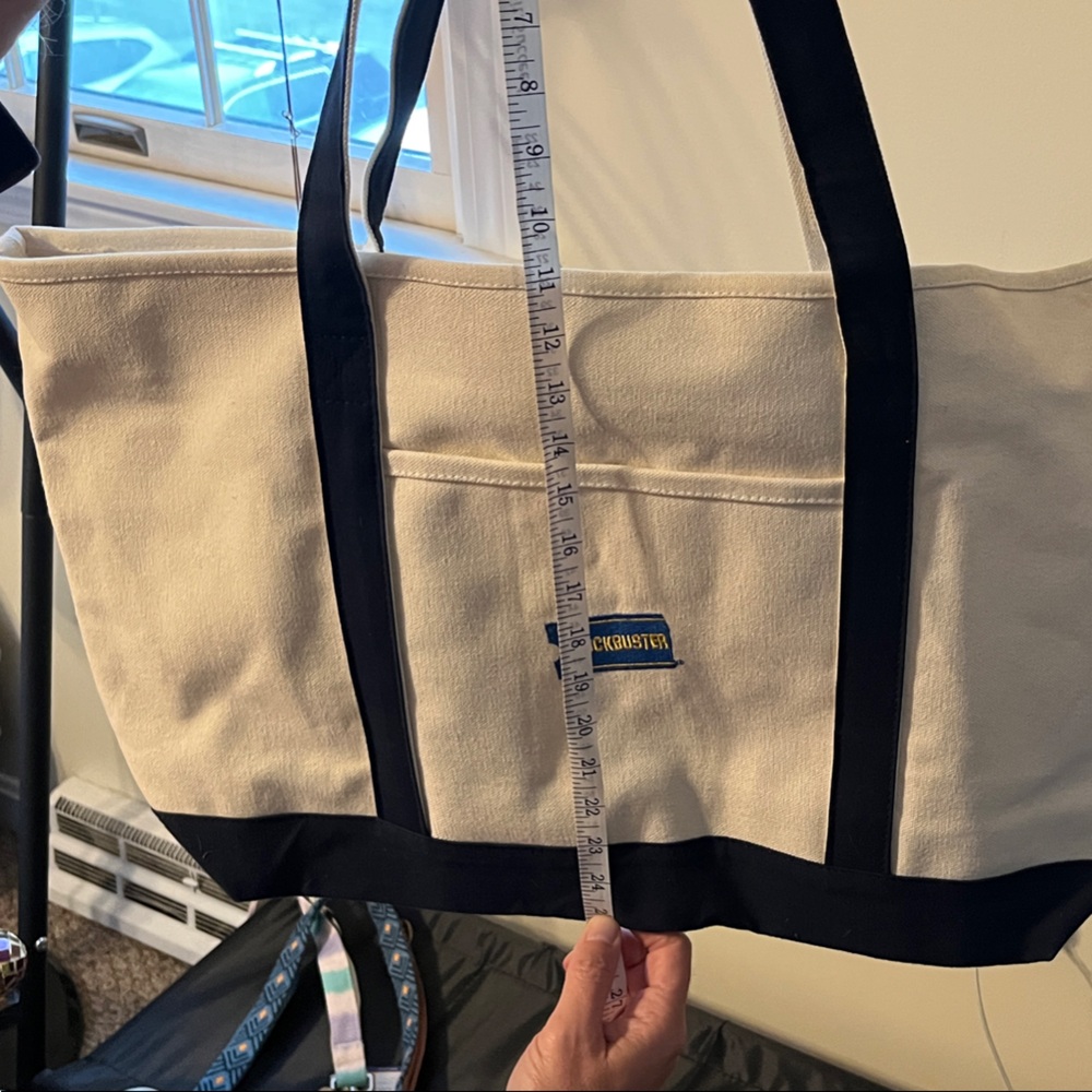 Vintage Employee Gift Blockbuster Canvas Tote Bag